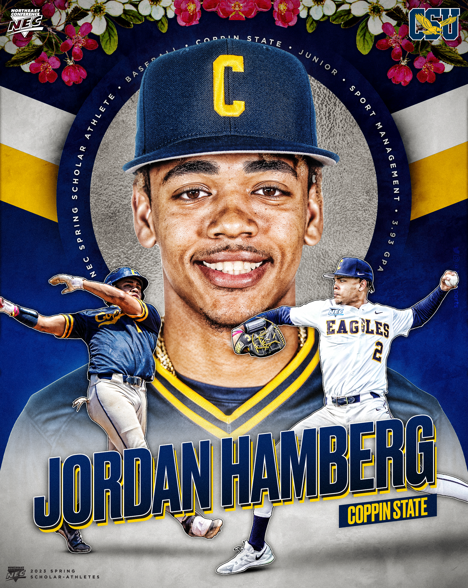 Jordan Hamberg Named John Olerud Two-Way Player of the Week